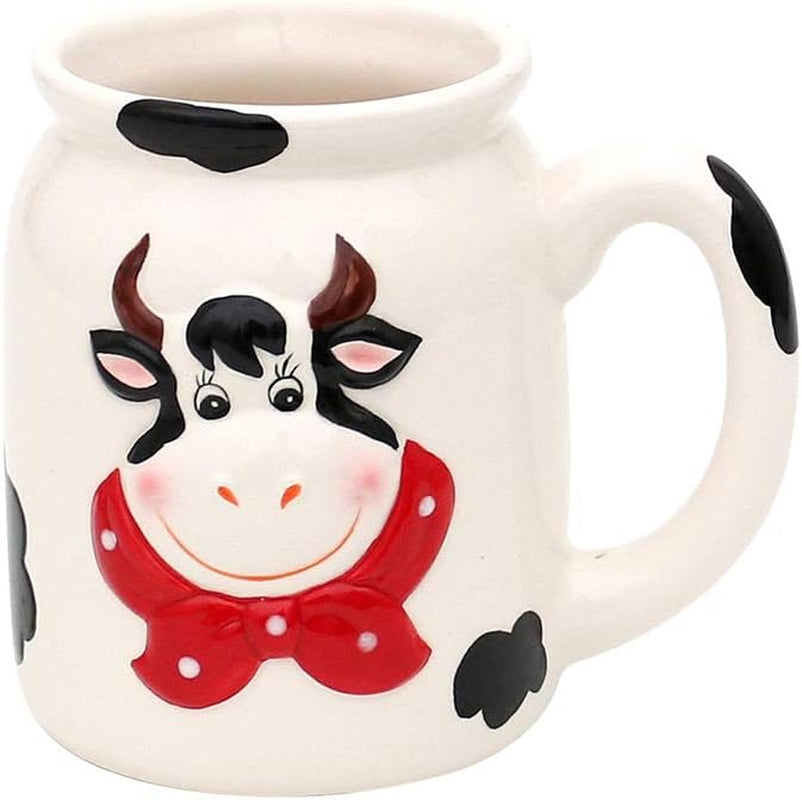Ceramiczne pudełko do przechowywania krów Dekohelden24, ok. 12 x 11 x 20,5 cm, 20 pudełek do przechowywania żywności Naty Shop Cup