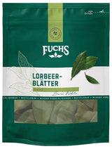 Fuchs - Liście laurowe w zamykanej torebce nadającej się do recyklingu - wykonane z naturalnych składników - 7 gramów Przyprawy Naty Shop