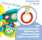 Lamaze Zabawka dla niemowląt „Freddie the Firefly” Clip & Go, wysokiej jakości zabawka dla małych dzieci, zawieszka z uchwytem wzmacniająca relację rodzic-dziecko, od 0 miesiąca życia, wiele kolorów Bebe Toys Naty Shop