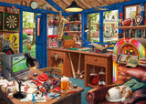 Schmidt Spiele 59977 Sekretne puzzle, Warsztat Ojca, układanka 1000 elementów Puzzle Naty Shop