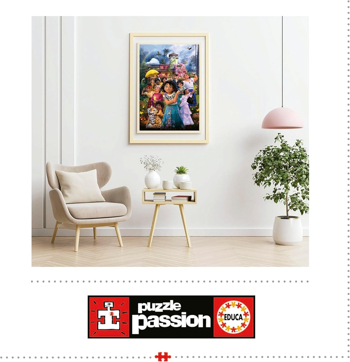Educa - Puzzle 500 elementów dla dorosłych | Disney Encanto, puzzle 500 elementów dla dorosłych i dzieci od 11 lat, puzzle dla dzieci (19572) Puzzle Naty Shop