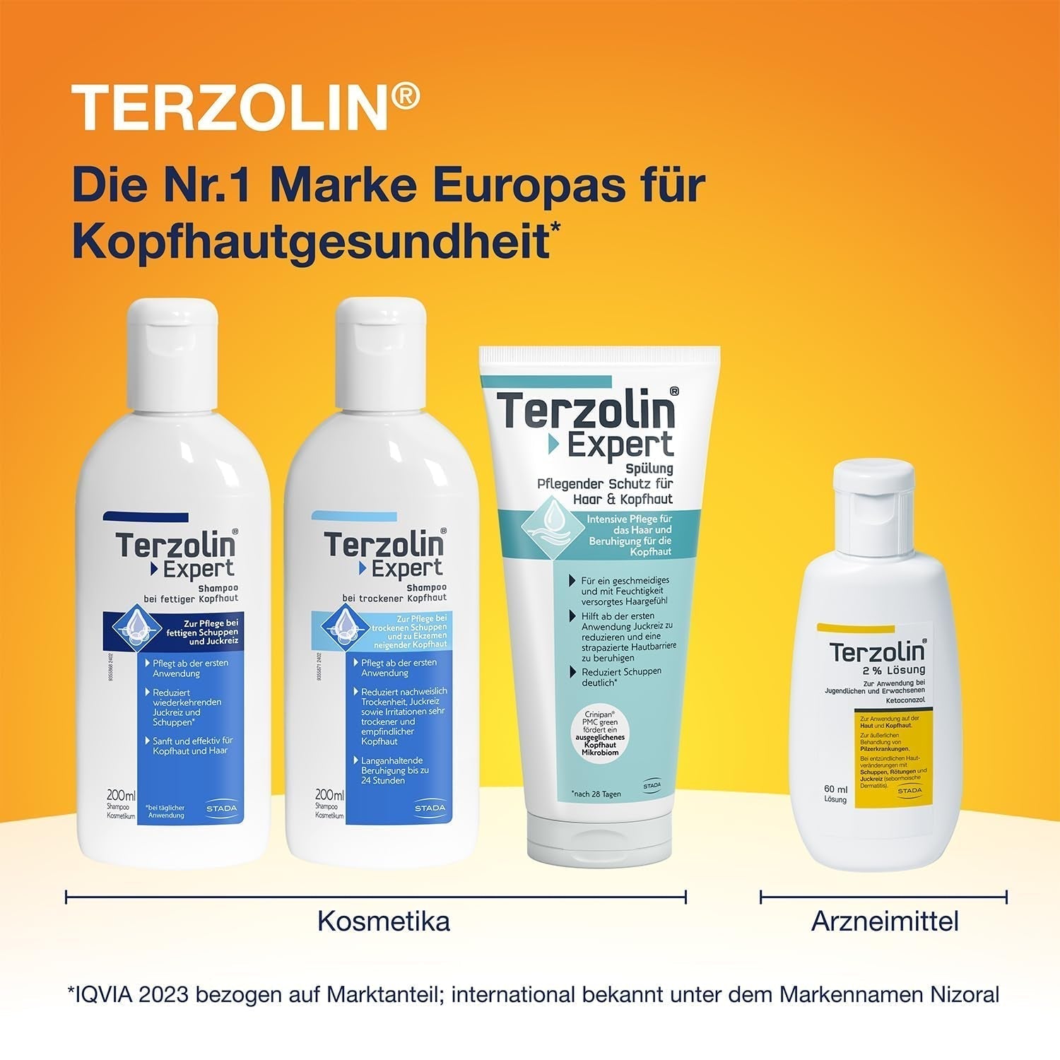 Terzolin Expert Szampon do tłustej skóry głowy i włosów przeciwłupieżowy, 200 ml Pod prysznic i do kąpieli Terzolin