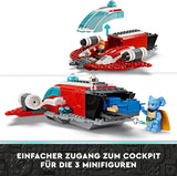 LEGO Star Wars: Przygody młodego Jedi Karmazynowego Firehawka, zestaw startowy dla dzieci ze statkiem kosmicznym do zbudowania, ścigaczem i 3 figurkami, prezent dla chłopców i dziewcząt w wieku 4 lat 75384 Zestawy do budowania Besuche w sklepie LEGO