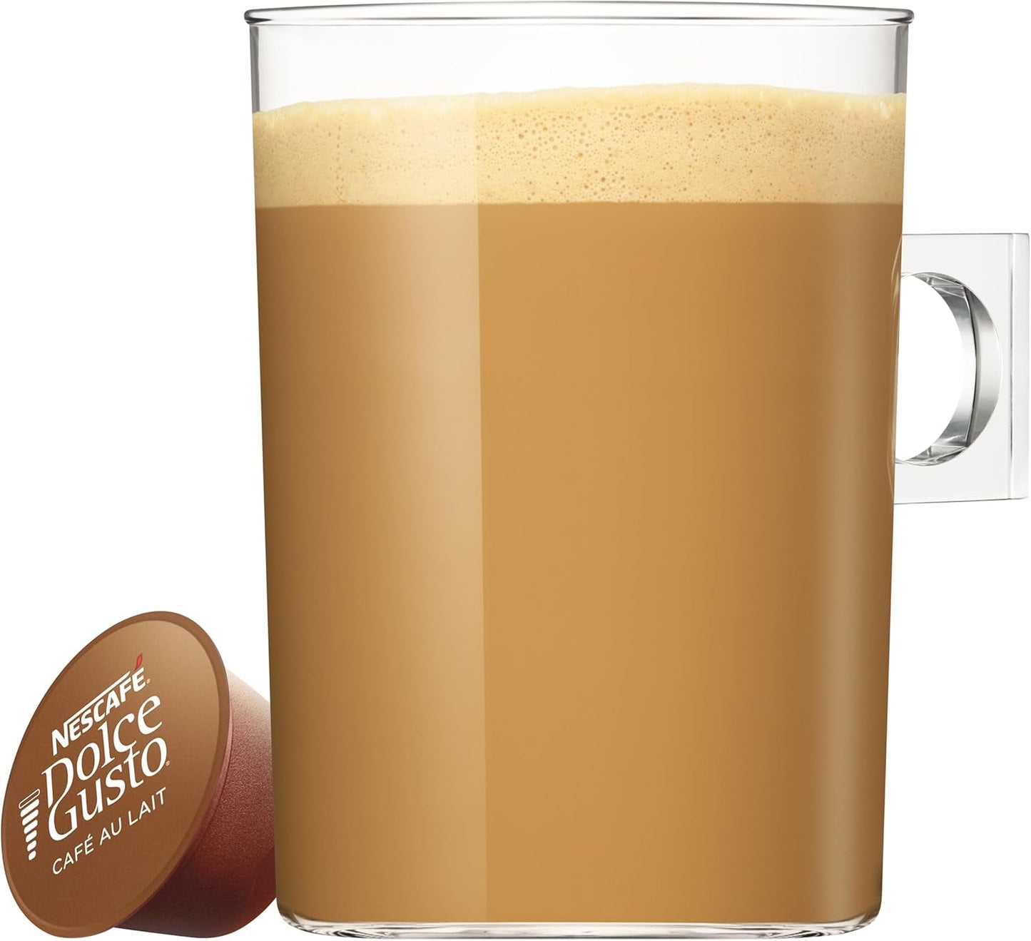 Nescafe Dolce Gusto – Dolce Gusto Café au Lait 16 KAPSUŁEK 160 g (X6)