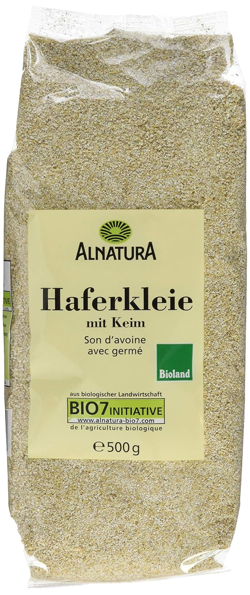 Ekologiczne otręby owsiane z kiełkami, 500g