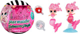 LOL niespodzianka! Mermaids Makeover Magic Tots - Prawdziwy błyszczyk do ust dla Ciebie i Twojej lalki do samodzielnego wykonania, miksowania i tworzenia makijażu, Zabawna zabawa w wodzie, 6 lalek do zebrania - Wiek 4+