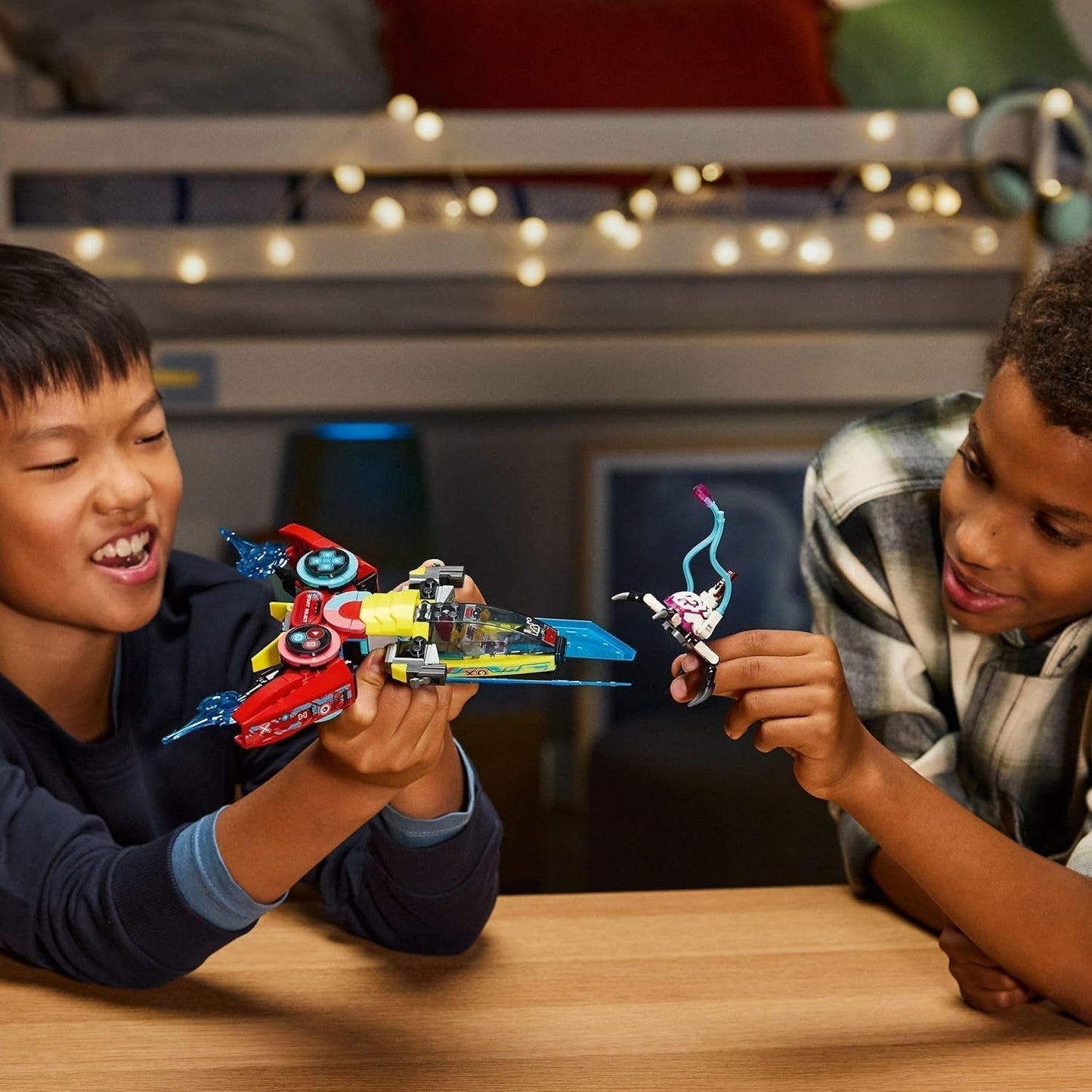 LEGO Dreamzzz Coopers Latający kontroler gier wideo Fantastyczna zabawka 2 w 1 Minifigurka pająka Zestaw gier wideo na prezent dla dziewcząt i chłopców w wieku 7 lat 71489 Zestawy do budowania Besuche den LEGO-Store