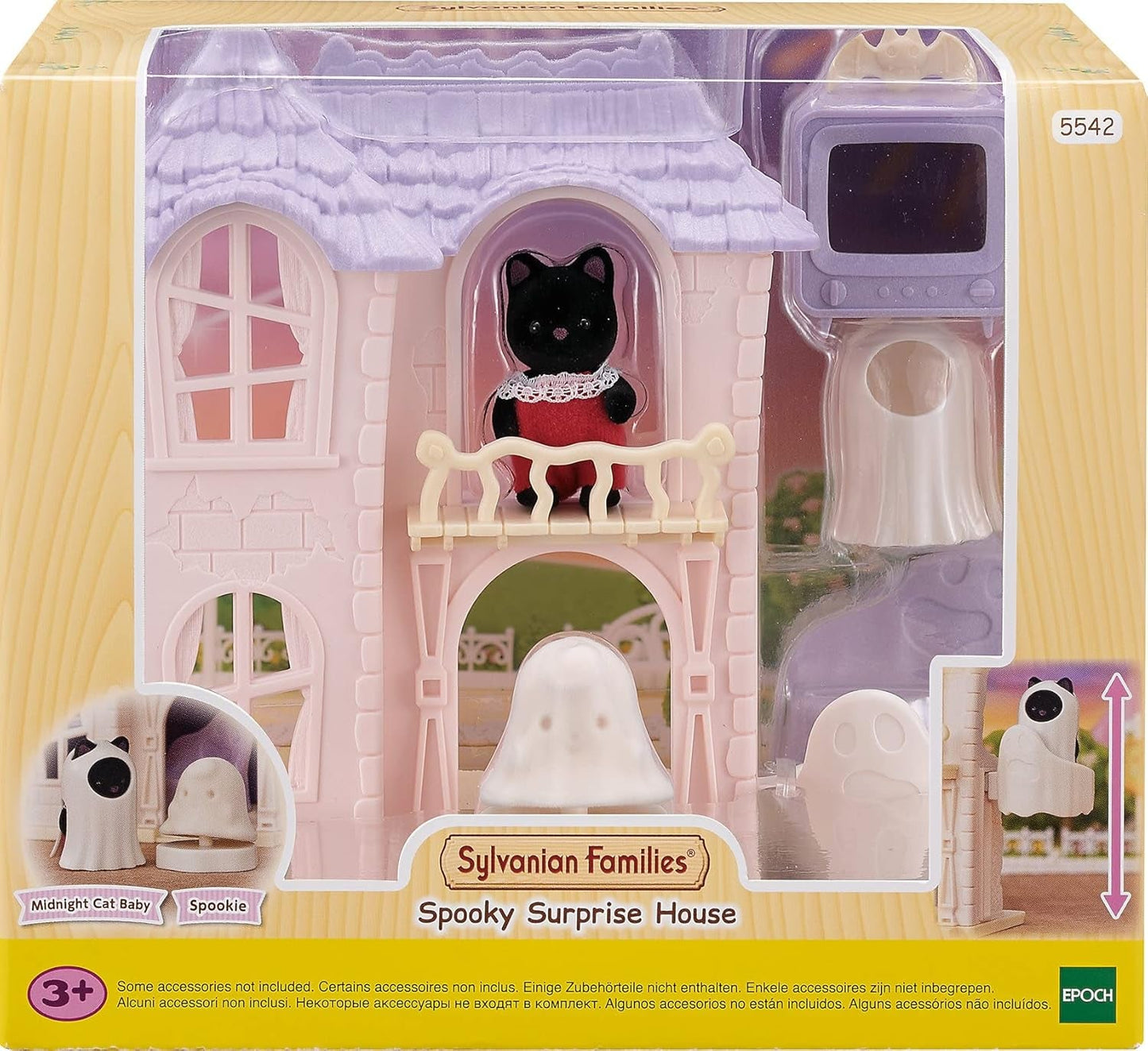 Sylvanian Families 5542 Straszny nawiedzony dom – zestaw z domkiem dla lalek