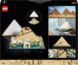 LEGO 21058 Architektura Zestaw do budowania Piramidy Cheopsa do rękodzieła jako kreatywne hobby, pomysł na prezent dla dorosłych, mężczyzn, kobiet, matki, ojca, aktywności twórczej, kolekcja znanych zabytków Zestawy do budowania Besuche den LEGO-Store