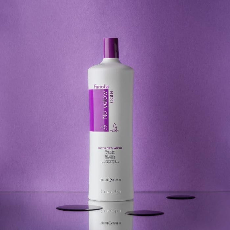 Fanola No Yellow Silver, Szampon przeciw żółtym plamom, 1000 ml Fanola Prysznic i kąpiel