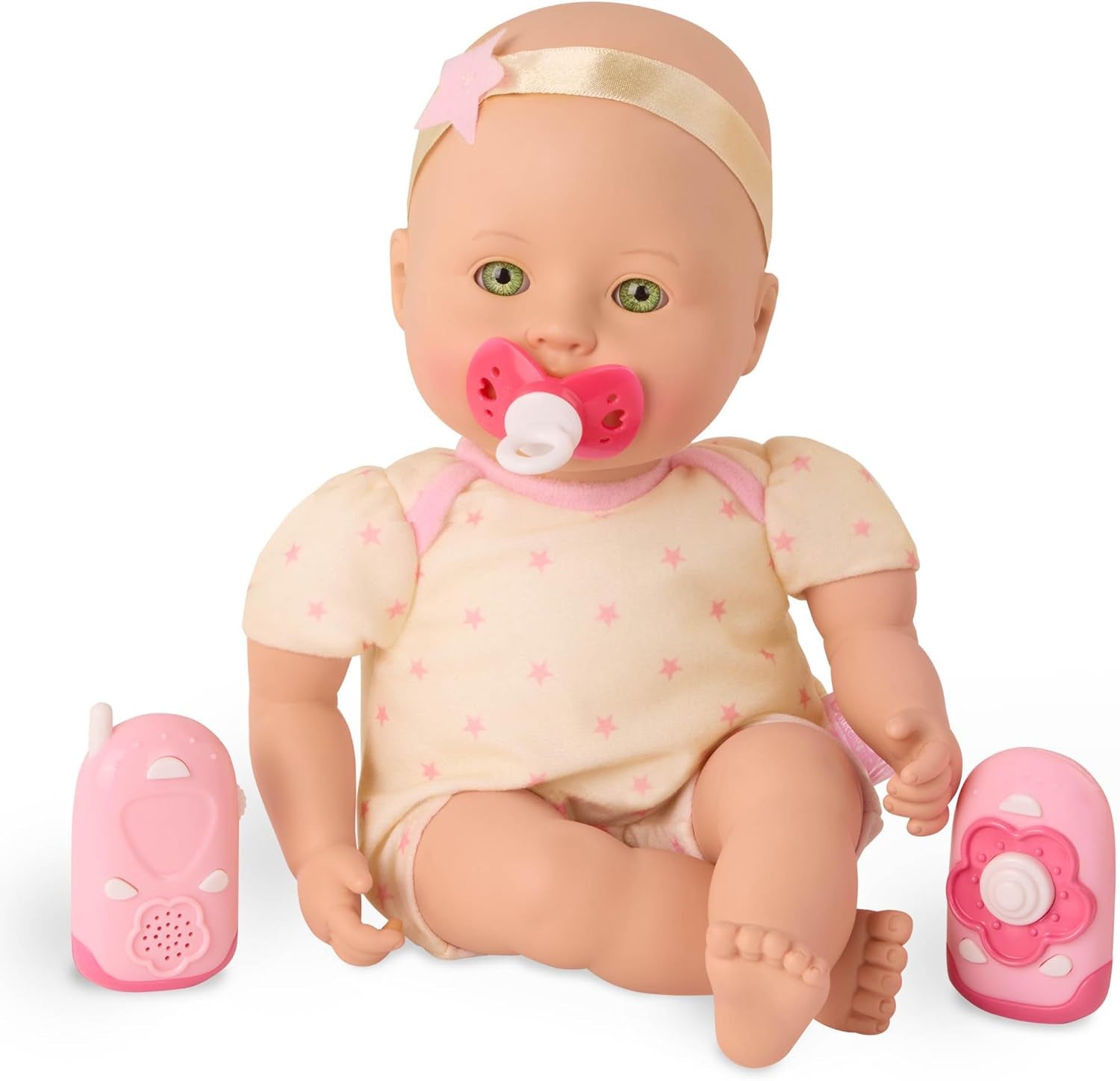 Lalka Baby Sweetheart - Pora na sen - 31 cm - Miękkie ciało - Akcesorium do smoczka - Zabawa w udawanie - Zabawka od 3 lat i więcej