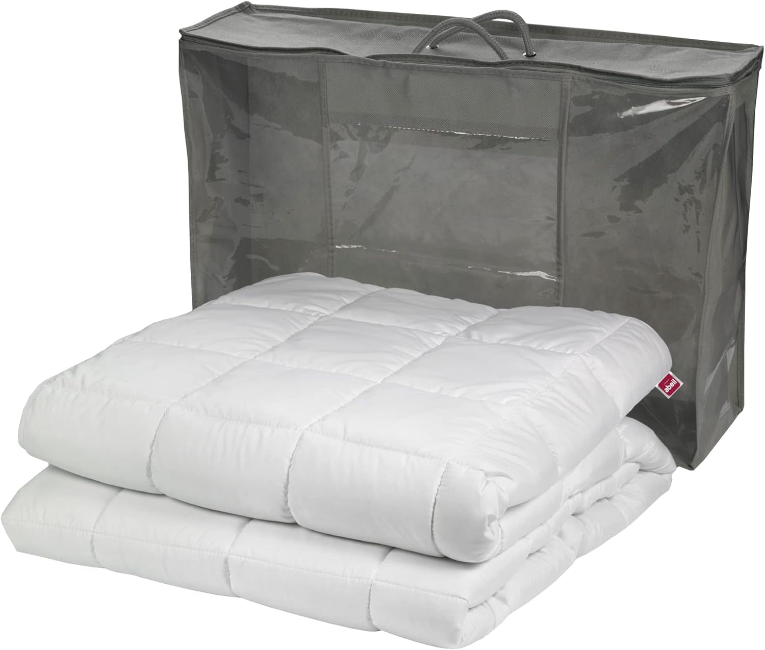 Koc obciążeniowy Abeil, 7,5 kg, 220 x 240 cm, efekt uspokajający, biały Kołdry i kołdry Naty Shop biały 220 x 240 cm