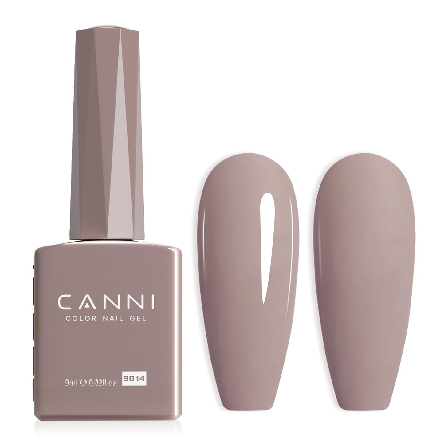 Żelowy lakier do paznokci CANNI, półtrwały, ciemnofioletowy, lakier do paznokci, żel UV, Soak Off, Manicure