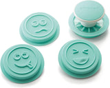 Silikomart 25.440.39.0069, Zestaw wycinarek Emoji, Ø73 MM Naty Shop