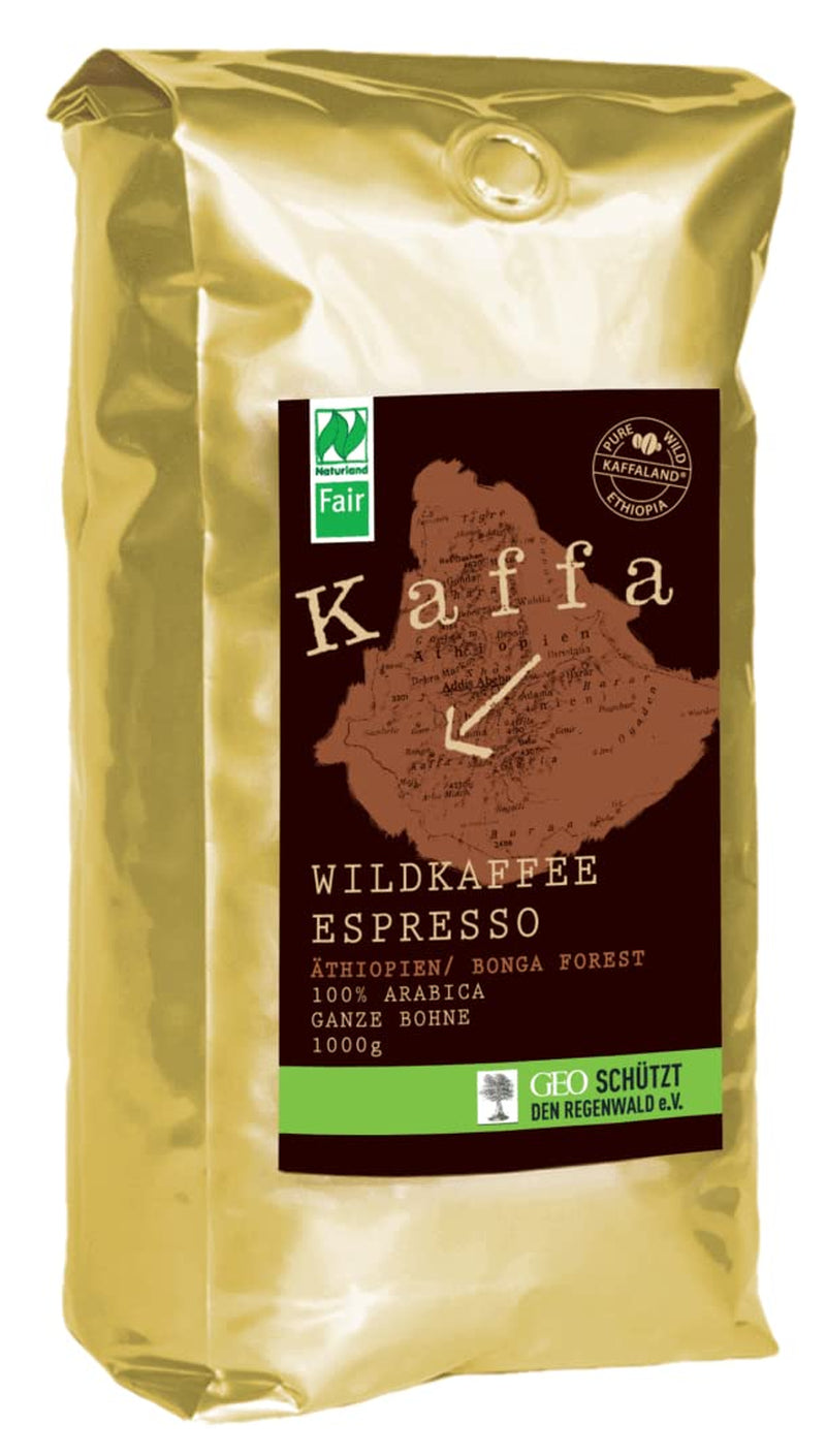 Organiczne ziarna espresso Wild Coffee 1000 g