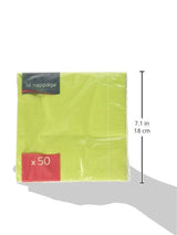 , serwetki 2 warstwy 33 X 33 X 50 cm, zielone, 50 sztuk