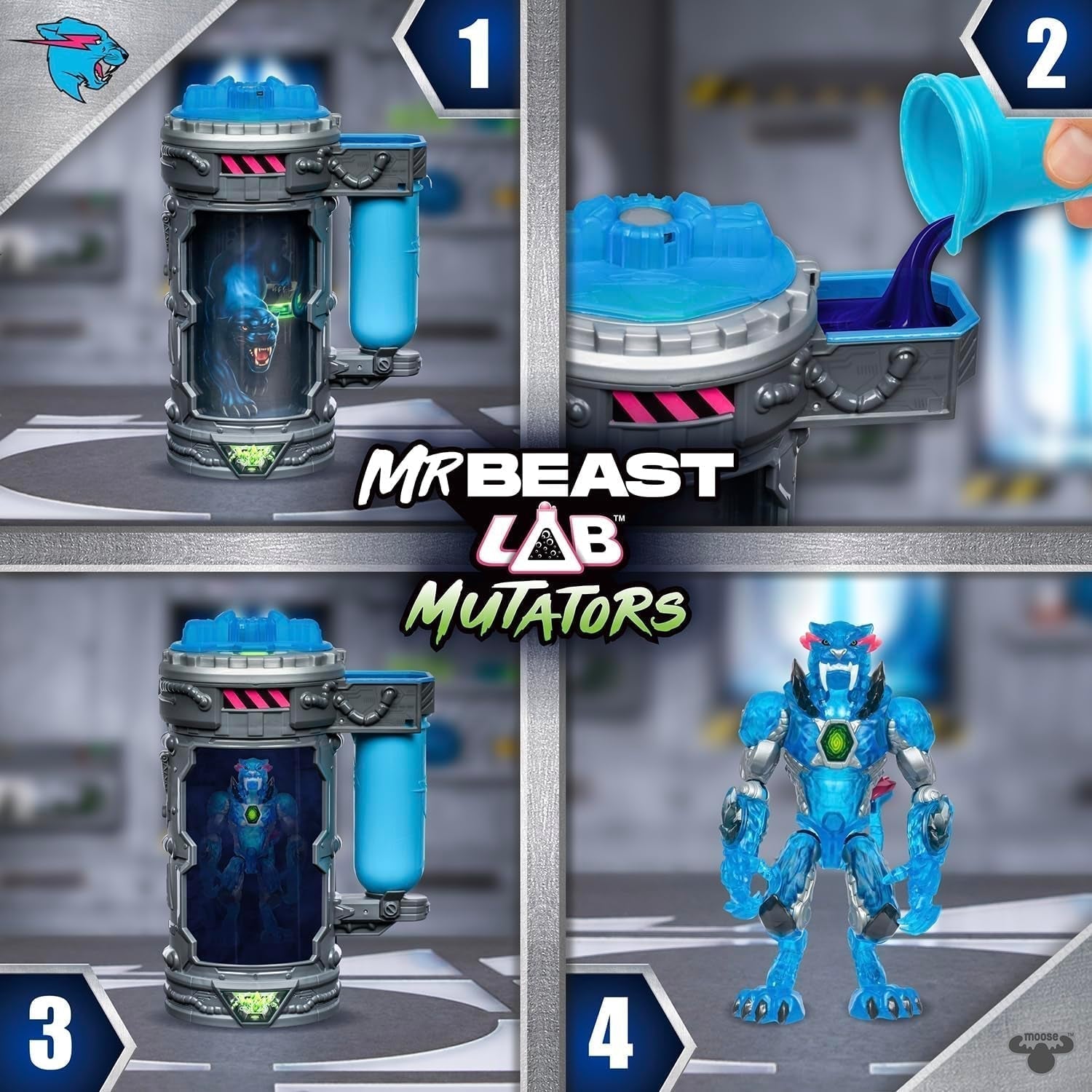 Przeprowadzki; Poruszaj największą bestią. Doświadcz i stwórz figurkę Stealth Panther firmy Mrbeast. 3 do zebrania: Iconic Panther, Stealth Panther, Metallic Panther Figurki Naty Shop