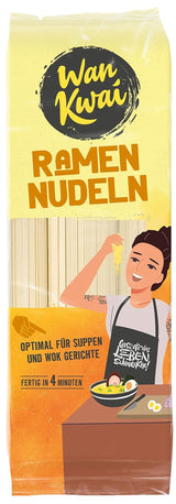 Makaron Wan Kwai Ramen 300g – Autentyczny smak kuchni azjatyckiej. Wszechstronne, szybkie w przygotowaniu, wysokiej jakości składniki. Idealny do zup i dań z woka.