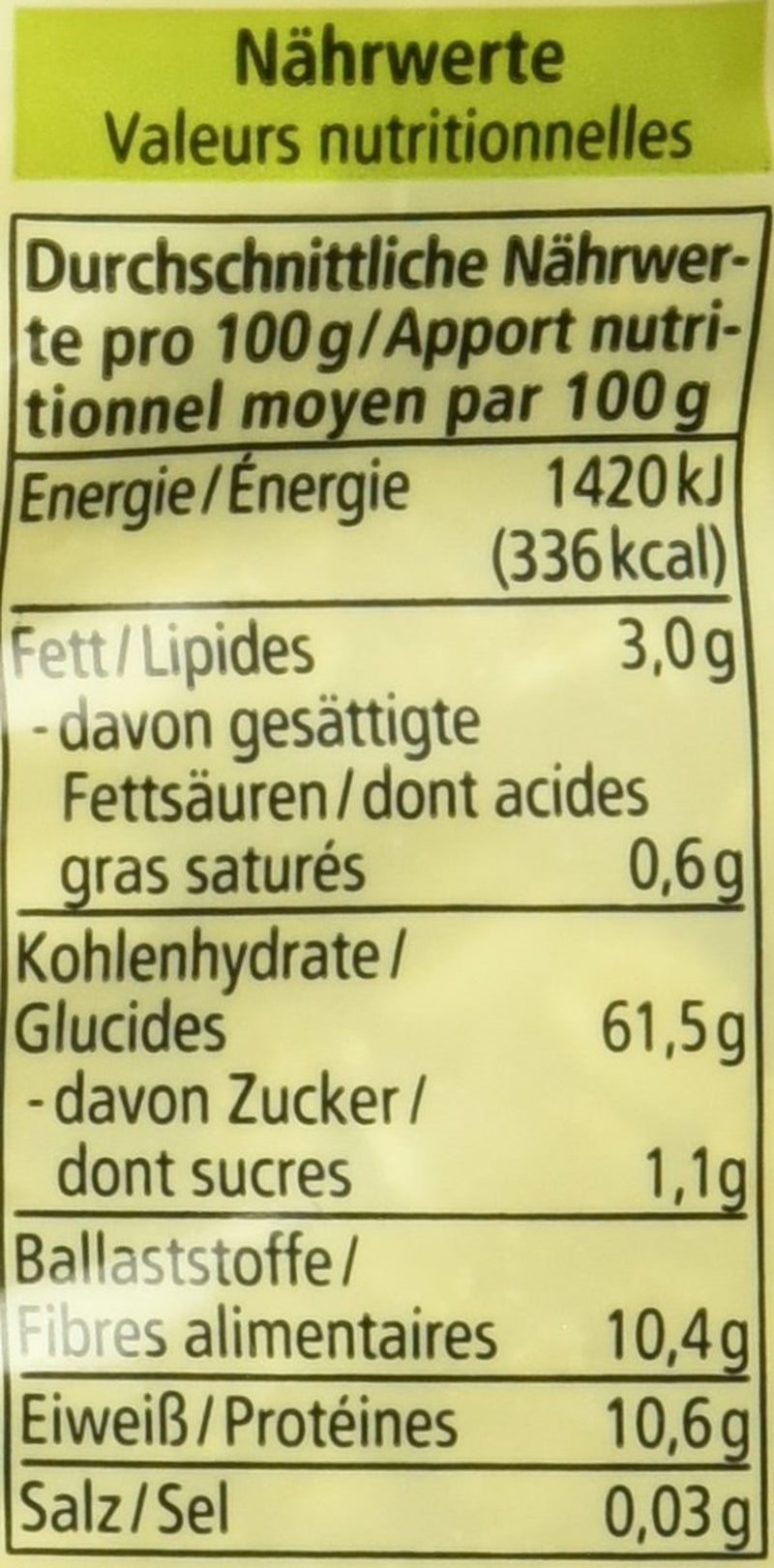 Organiczne płatki z 5 zbóż, 500 g