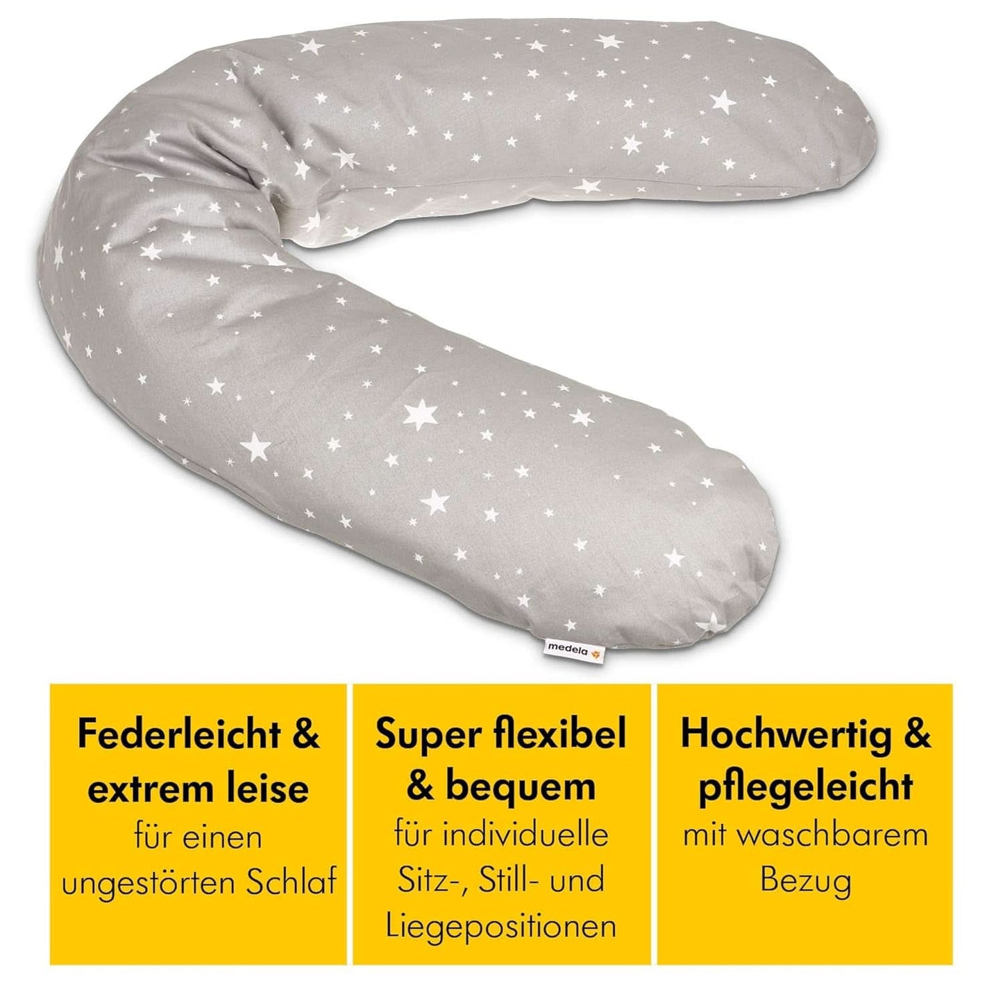 Medela Poduszka do ciąży i karmienia piersią - wypełniona mikroperełkami EPS Akcesoria Żywność i karmienie piersią Bebe Naty Shop