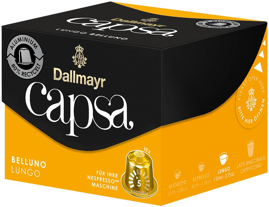 Kapsułka Lungo Belluno 10 Kapseln
