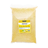 Ekologiczne proso 1 kg, organiczne ziarno bogate w błonnik i minerały, proso żółte do spożycia, opakowanie idealne dla rodziny