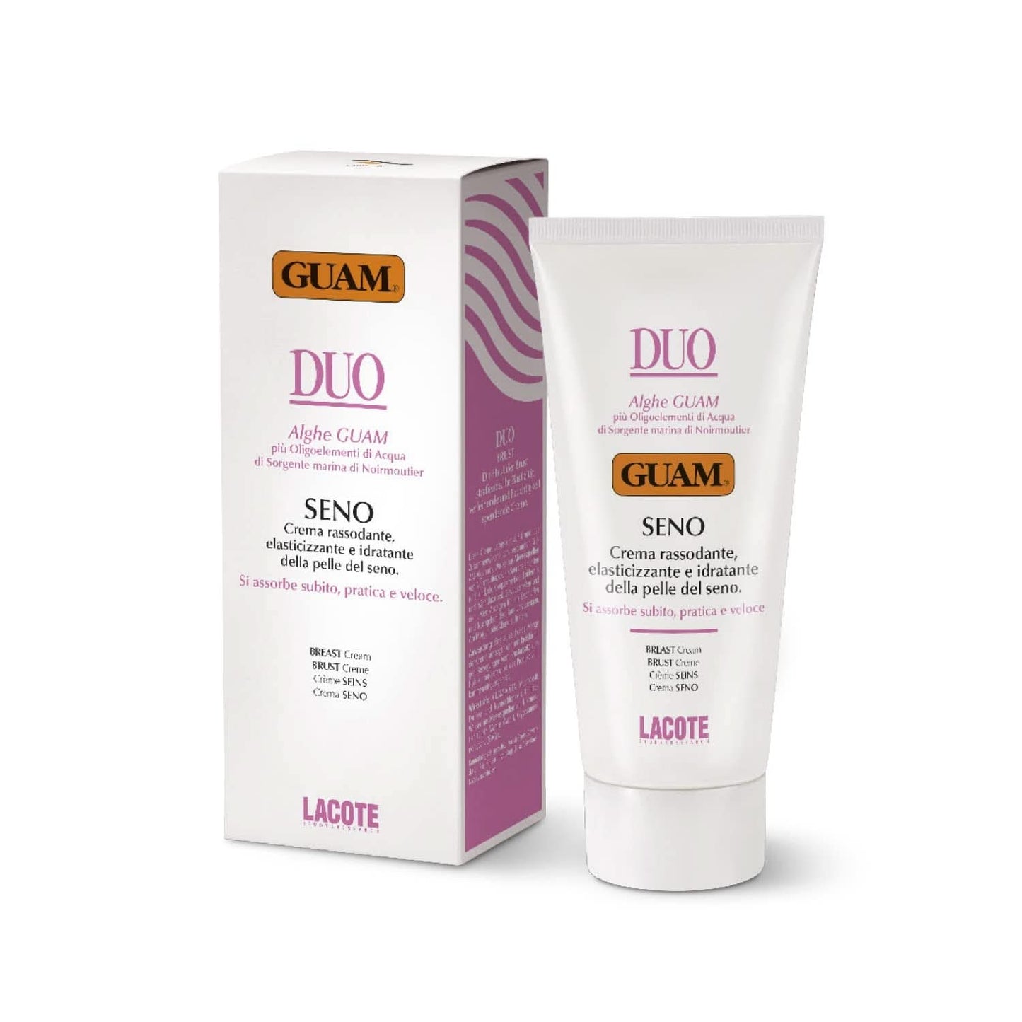Guam, Duo Seno, Krem ujędrniający, uelastyczniający i nawilżający do skóry piersi, 150 ml Kosmetyki i Uroda Naty Shop