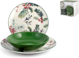 Natalizio Service 18 Pezzi Celebration Green