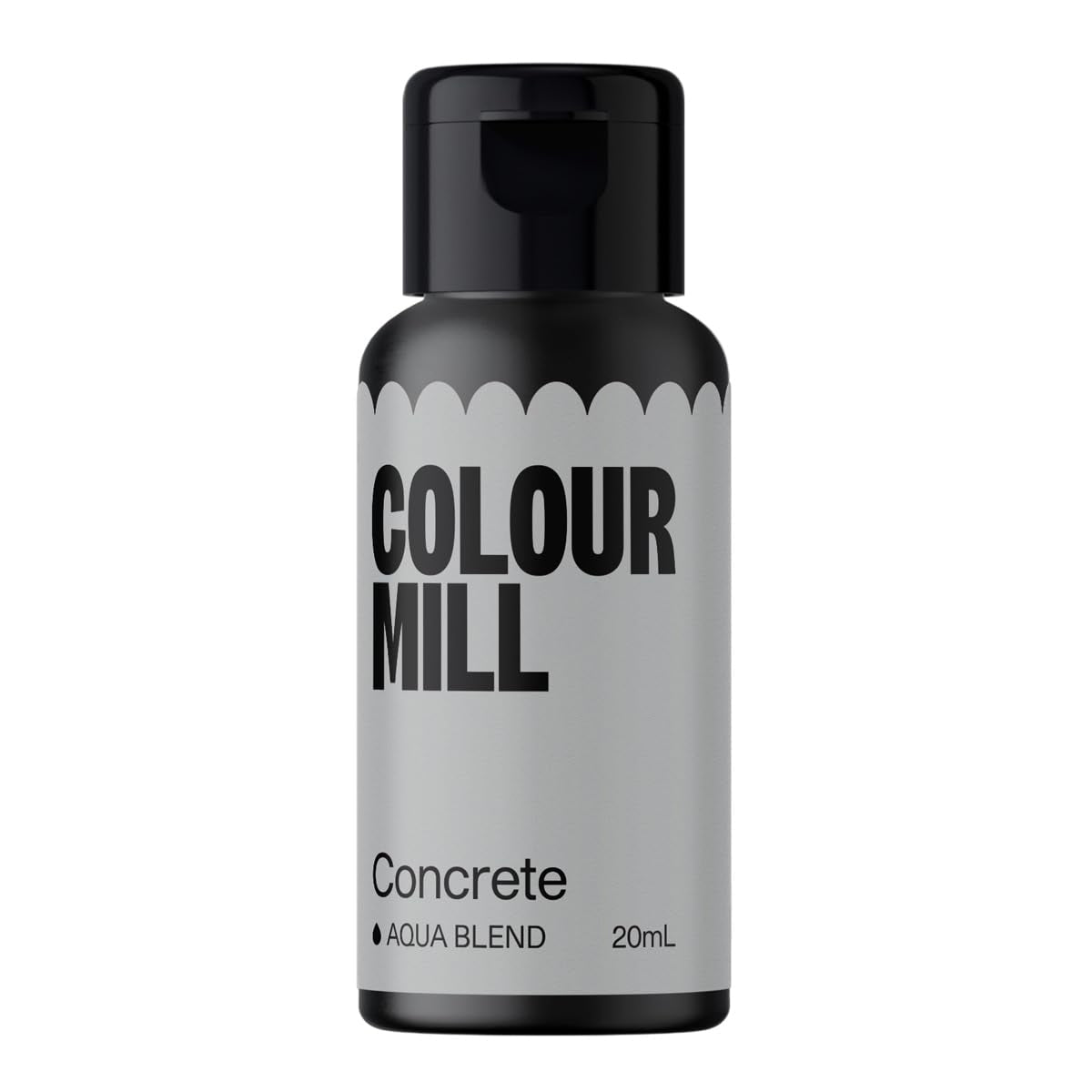 Barwnik spożywczy Color Mill Aqua Blend Concrete: Płynny barwnik spożywczy na bazie wody - 20 ml