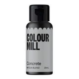Barwnik spożywczy Color Mill Aqua Blend Concrete: Płynny barwnik spożywczy na bazie wody - 20 ml
