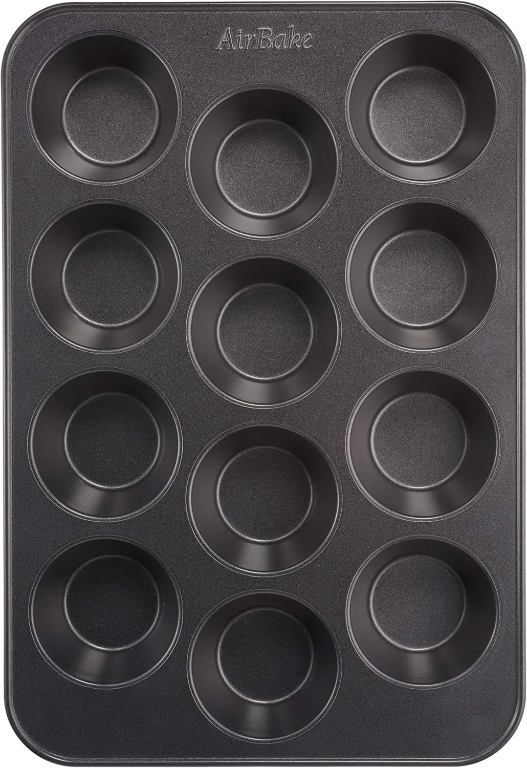 Tefal Airbake J2555014 Muffinform, Antihaftbeschichtung, Karbonstahl, Braun, 29 X 41 Cm Formy i blachy do pieczenia Naty Shop