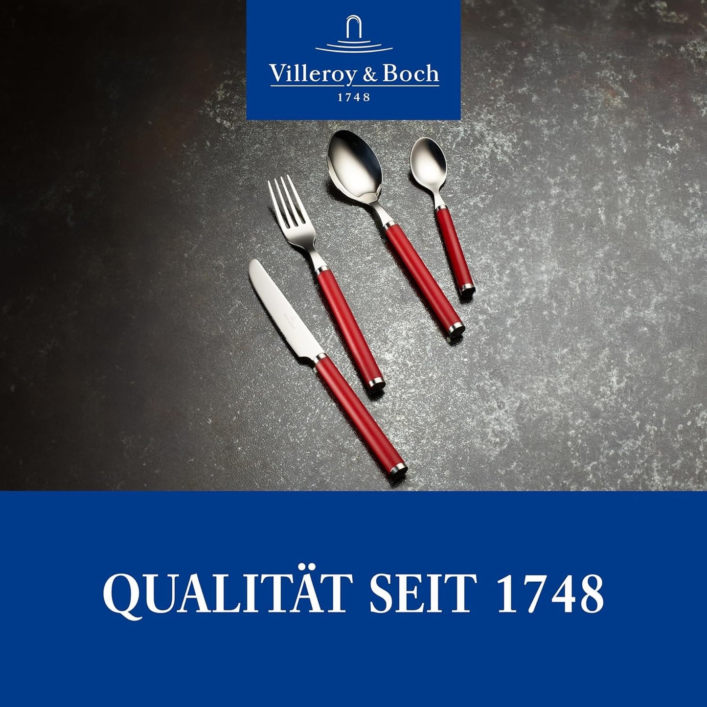 Villeroy & Boch – Graj! Zestaw sztućców Red Roses 30 sztuk Kitchen Naty Shop