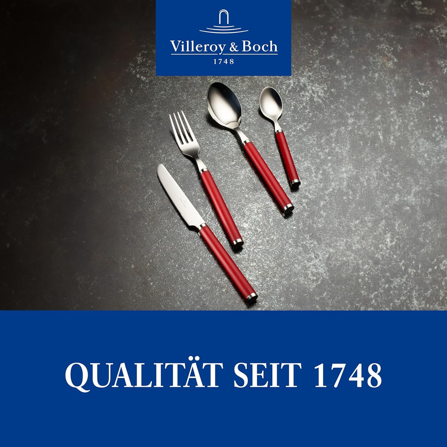 Villeroy & Boch – Graj! Zestaw sztućców Red Roses 30 sztuk Kitchen Naty Shop