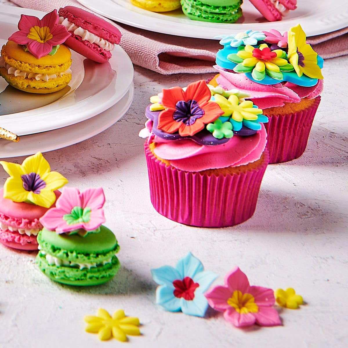 Barwnik spożywczy Funcakes White Vanilla Gel: Wysoce skoncentrowany barwnik spożywczy do ciast, śmietany, kremówki, marcepanu, ciastek, lekkie dawkowanie, pojedyncze krople do tworzenia żywych kolorów, Halal, 30 g