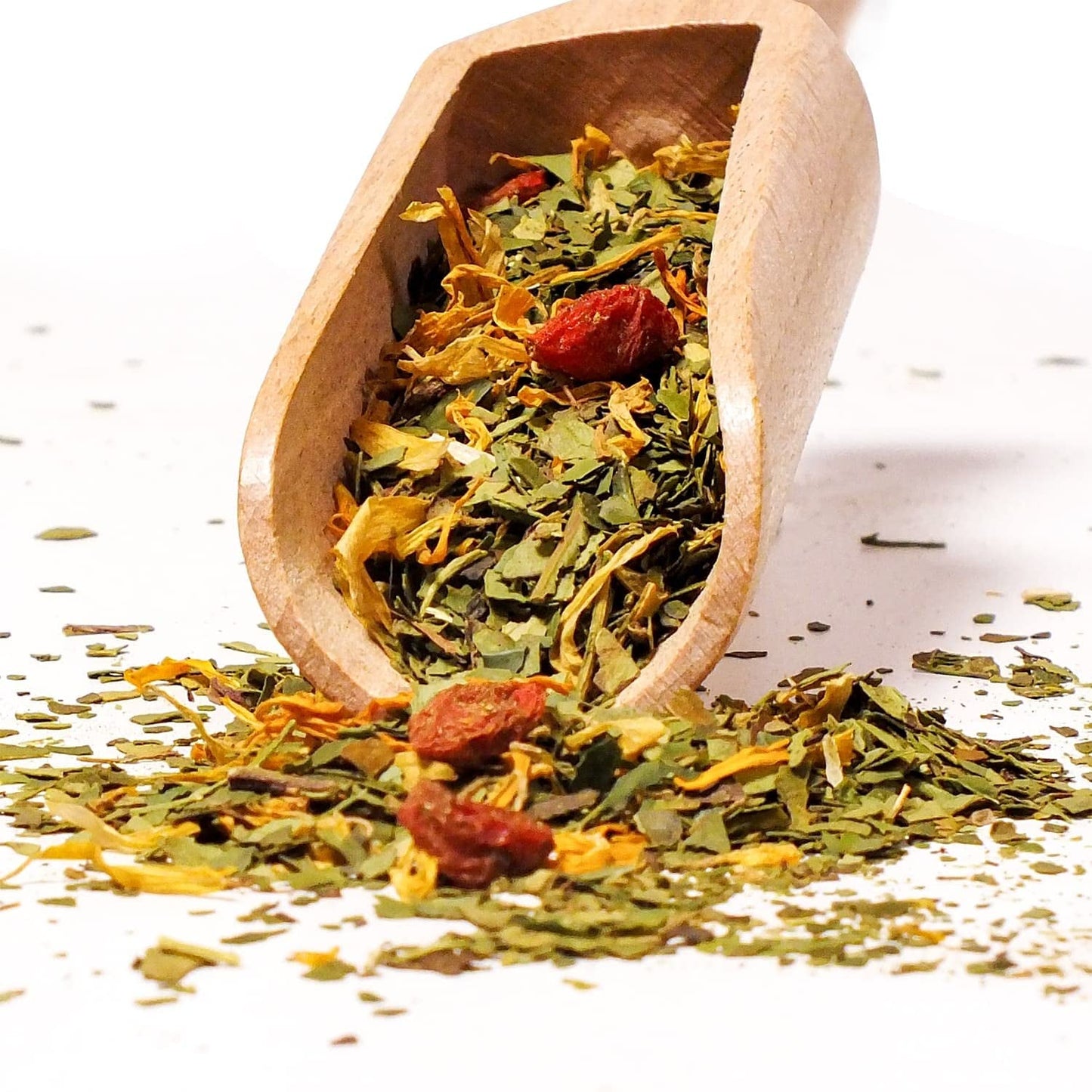 Zestaw do herbaty ziołowej Yerba Mate | Yerba Mate z ziołami | Green Mate Green Energy Guarana, Guayusa Jazmin, Sarsaparilla | Brazylijska zielona Yerba Mate | 3X500G