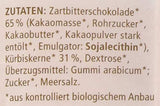 Landgarten Organiczne pestki dyni w ciemnej czekoladzie - Wegańska przekąska czekoladowa z pieczonymi pestkami dyni - źródło magnezu - 1 x 50g