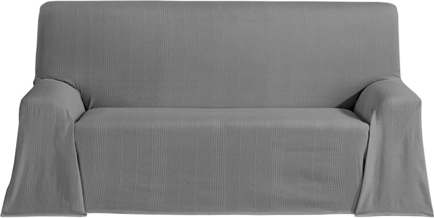 ECOMMERC3 wielofunkcyjna narzuta na łóżko, rozmiar 300 X 260 cm, na sofę lub łóżko, niebieska wielofunkcyjna narzuta, dekoracyjna na sofę, łóżko, sofę Narzuta, lekka i elegancka, niebieska Łóżka i koce Besuche den ECOMMERC3-Store Anthracite 180X260 Cm
