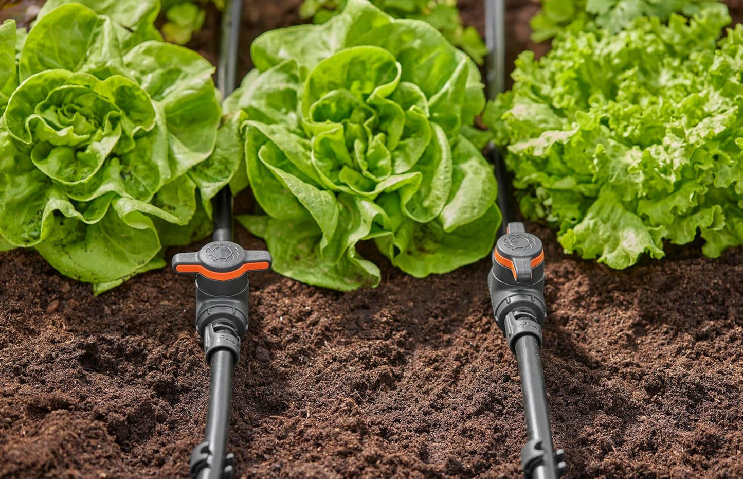 Zawór regulacyjno-odcinający Gardena Micro-Drip-System 13 mm (1/2 cala): Proste odcięcie rur i płynna regulacja przepływu wody, akcesorium do układania rur kroplowych (13207-20)