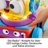 Robot uczący się Fisher-Price 4 w 1 Linus dla niemowląt i małych dzieci, Zabawka od 6 miesiąca życia - mówiąca po niemiecku, HCK39 Baby Toys Naty Shop