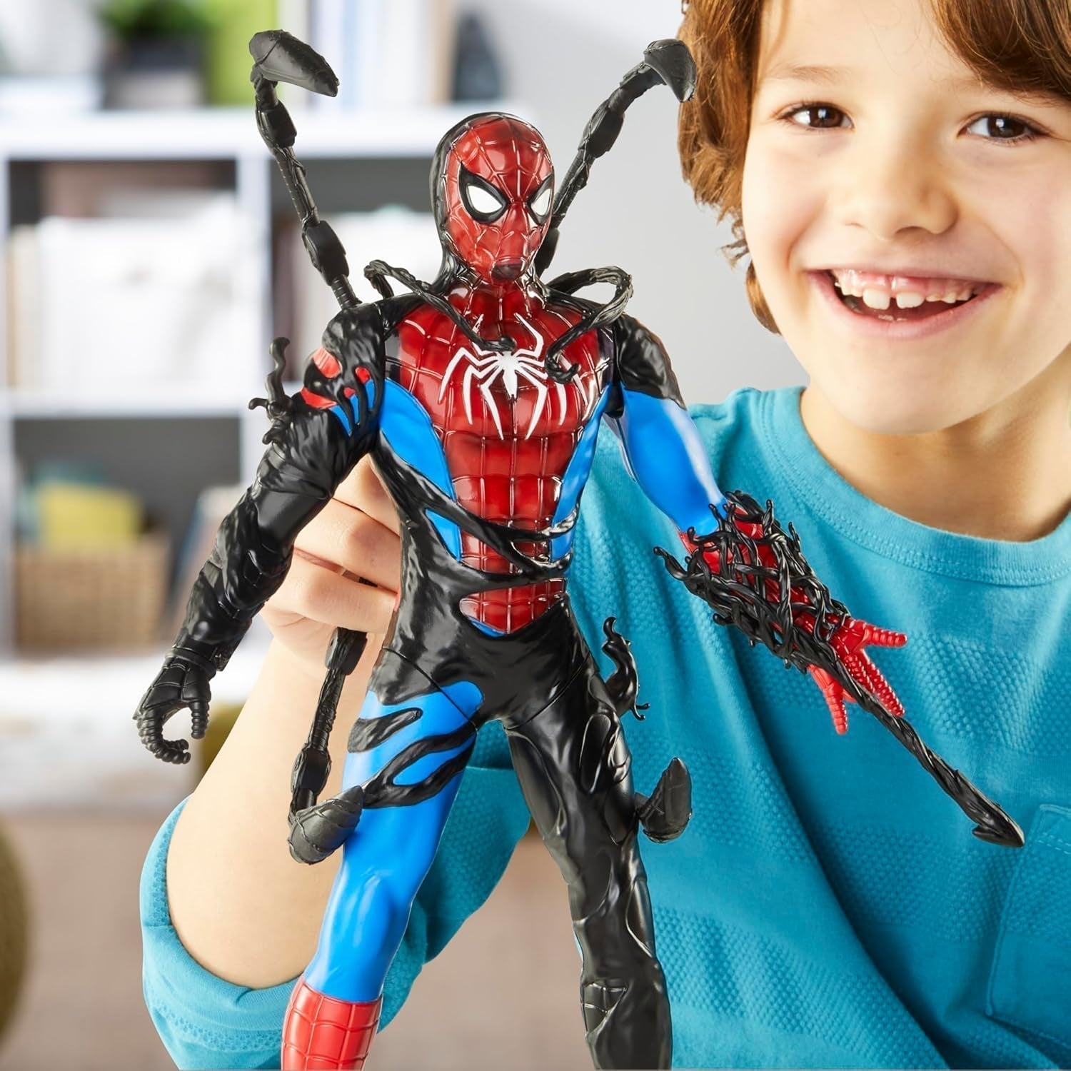 Marvel Spider-Man Venomversus Spider-Man Zmieniacz kolorów Figurka z akcesoriami Figurki Sklep Naty