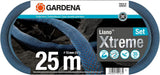 Zestaw Gardena Liano Xtreme 1/2 cala 25 m: wyjątkowo wytrzymały tekstylny wąż ogrodowy z lekkim, odpornym na warunki atmosferyczne wężem wewnętrznym z PVC (18475-20)