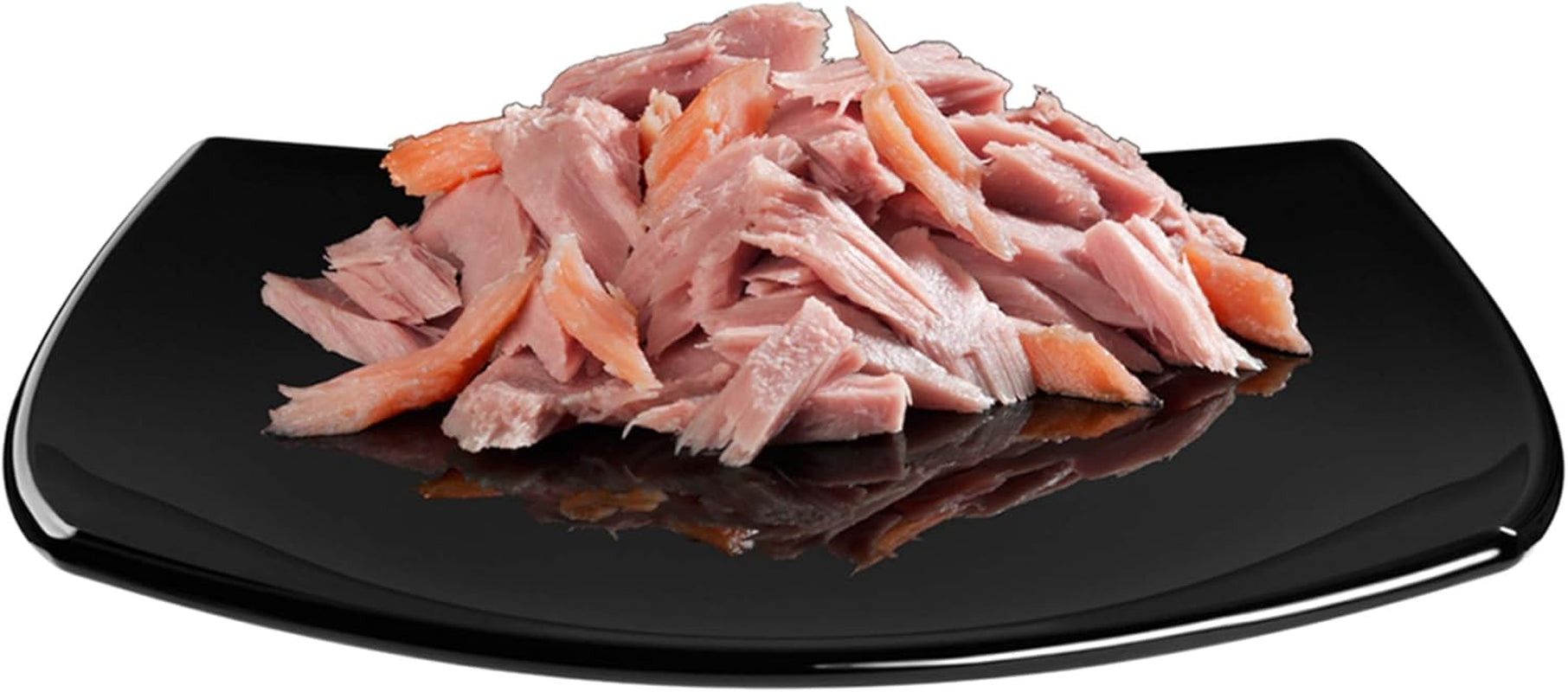 GimCat ShinyCat Filet - Karma dla dorosłych kotów ze 100% filetem - Bez dodatku cukru, bez glutenu - Tuńczyk z łososiem - 1 puszka (1 x 70 g)