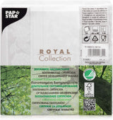 Papstar 11682 50 serwetek „Royal Collection” 1/4 złożenia 40 X 40 cm „Ozdoby”, białe