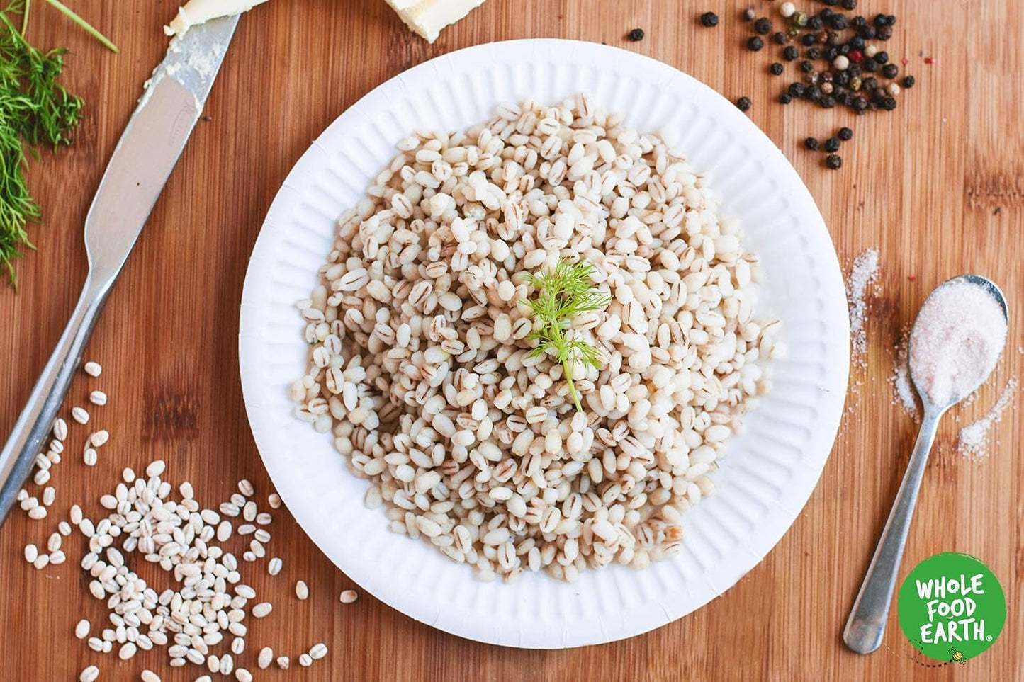 Wholefood Ziemny jęczmień perłowy - bez GMO - wegański - bez nabiału - bez dodatku cukru, 2 kg