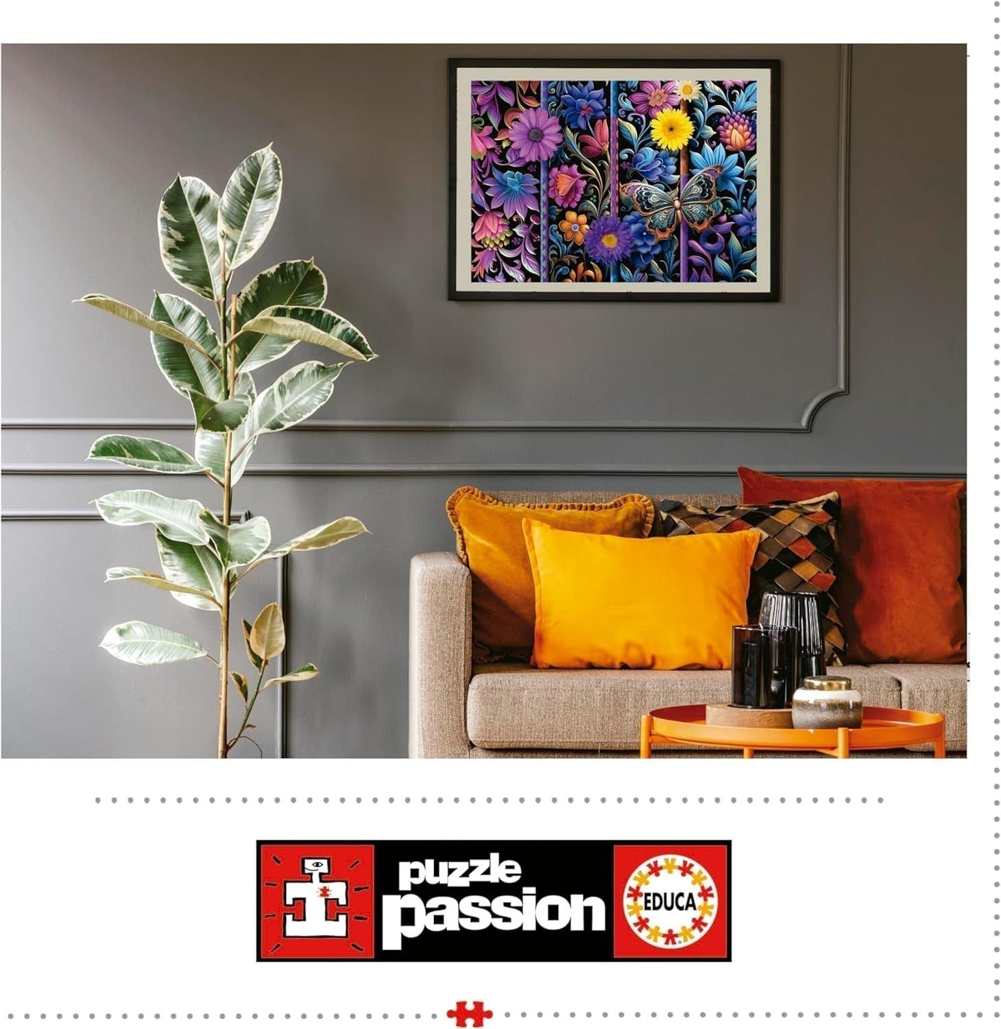 Educa - Puzzle 500 elementów dla dorosłych | Bada Bloom. Wymiary: 48 x 34 cm. Zawiera klej do puzzli Fixpuzzle. Przez 11 lat (19909) Sklep Puzzle Naty
