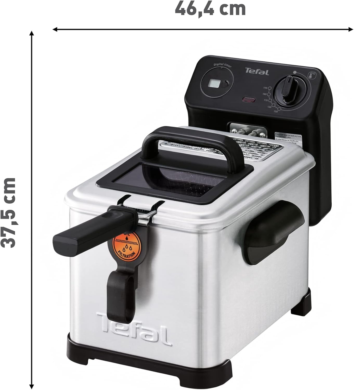 Tefal FR5160 Filtra Pro, półprofesjonalna frytownica olejowa Sprzęt Naty Shop