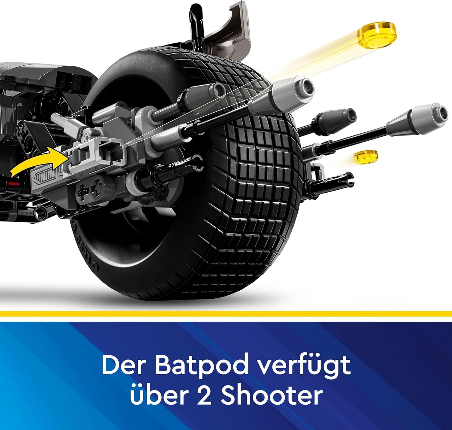LEGO DC Batman: klocki konstrukcyjne Batman z Batpodem, zabawka z filmu o superbohaterach, zestaw przygodowy dla dzieci, prezent dla chłopców i dziewcząt 76273 Zestawy do budowania Kup w sklepie LEGO