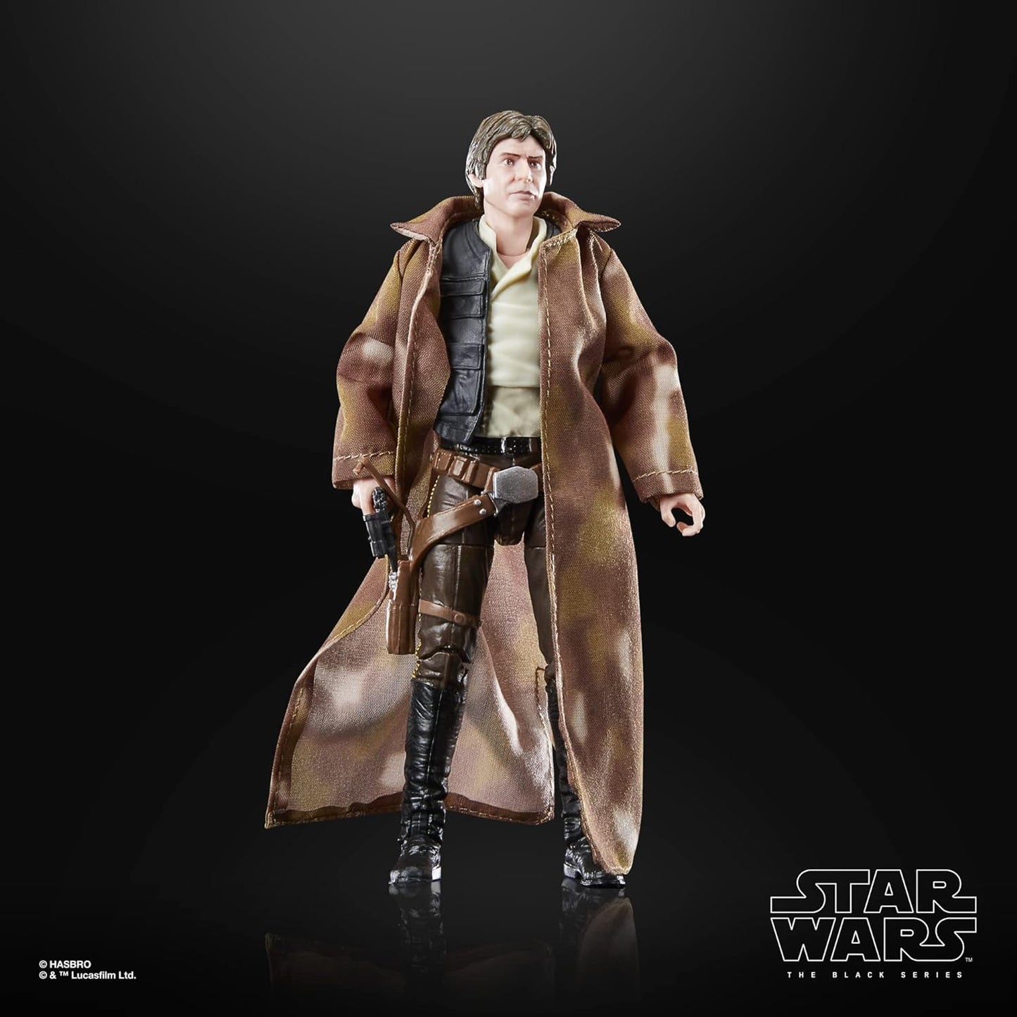 Han Solo z czarnej serii Star Wars, wysokość 15 cm Figurka Zu Wars: Powrót rycerza Jedi Figurki Naty Shop
