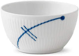 Niebiesko-biała porcelanowa mega popielniczka, 10 cl, ręcznie malowana, 1017342