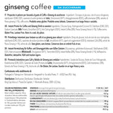 - 5 opakowań z 10 kapsułkami żeń-szenia Zuckerfreier, 50 kapsułek w 100% kompatybilnych z napojem Nespresso-System von Ginseng, bezglutenowym i bez laktozy